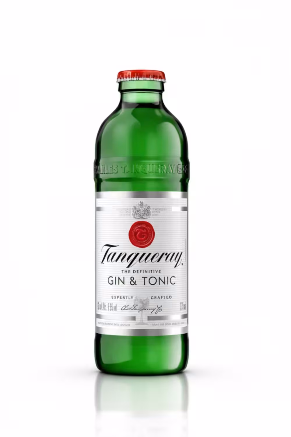 Garrafa de Tanqueray, gin london dry de Inglaterra, na carta da El Loko Conveniência em São Bernardo do Campo